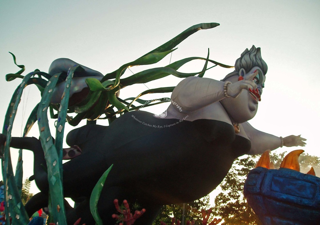 "Disney Parade - Ursula The Little Mermaid" stock image