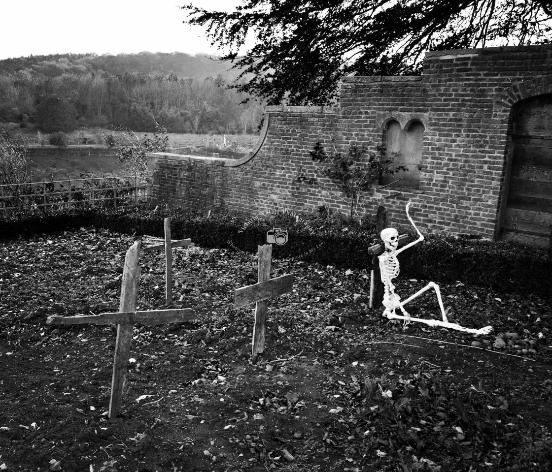 "Pockerley Manor Skeleton" stock image