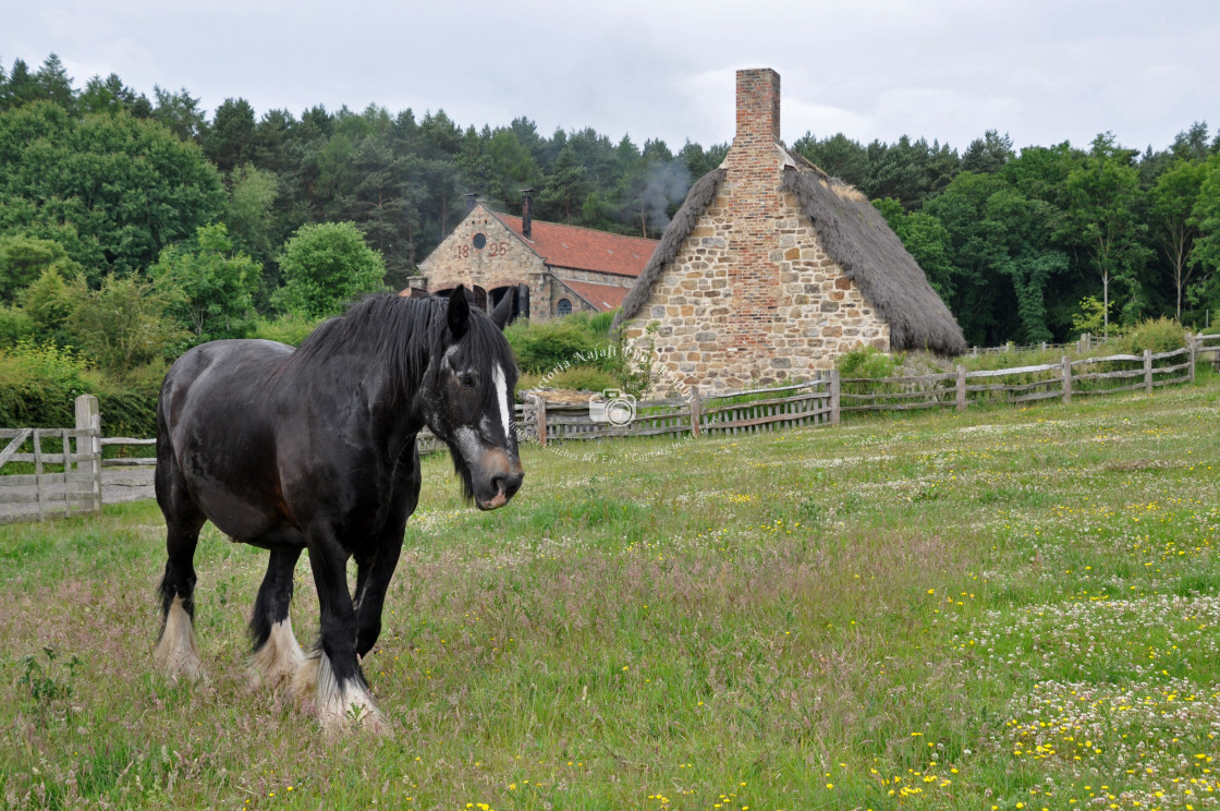 "Joe the Quilter Cottage" stock image