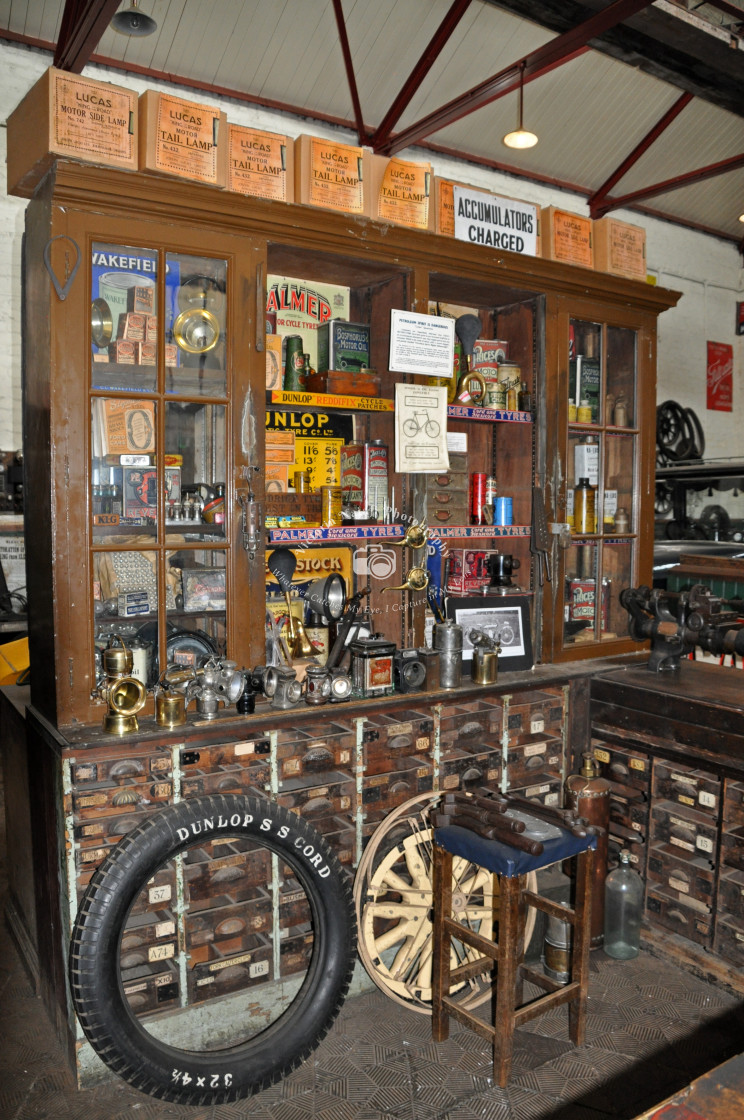 "Beamish Motor & Cycle Works" stock image