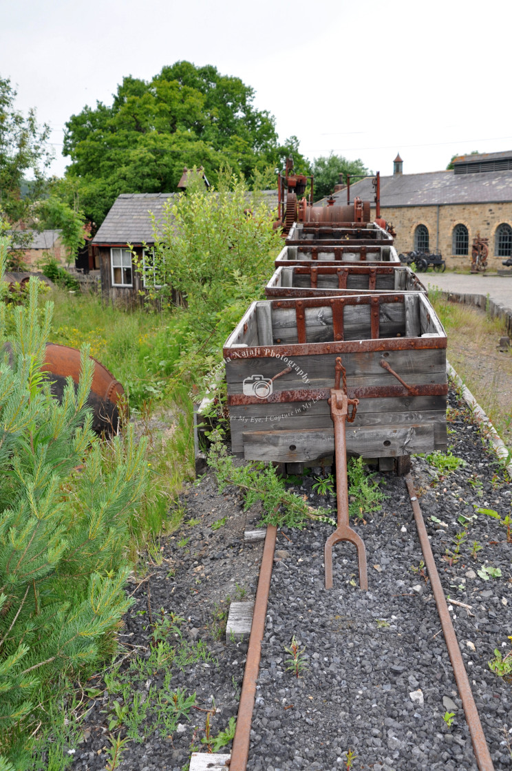 "Coal Carts" stock image