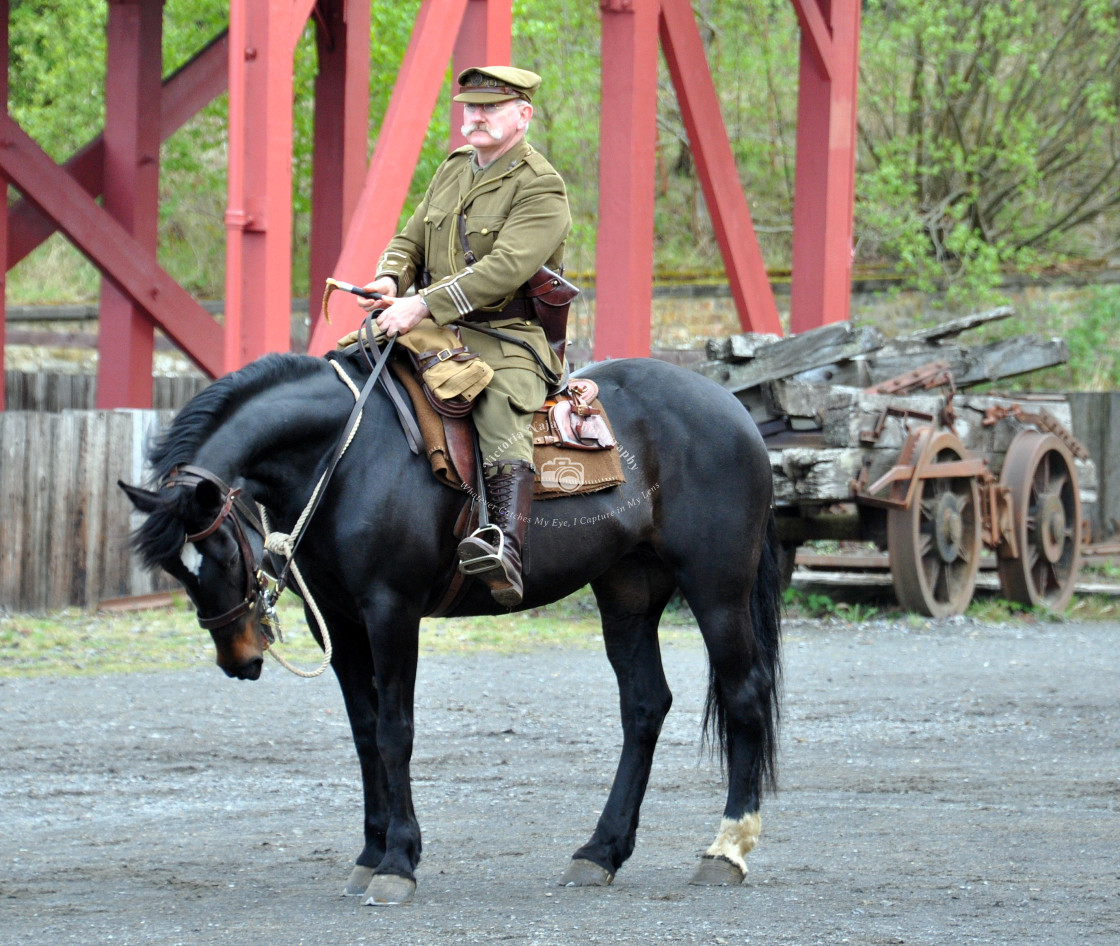 "First World War Soldier" stock image