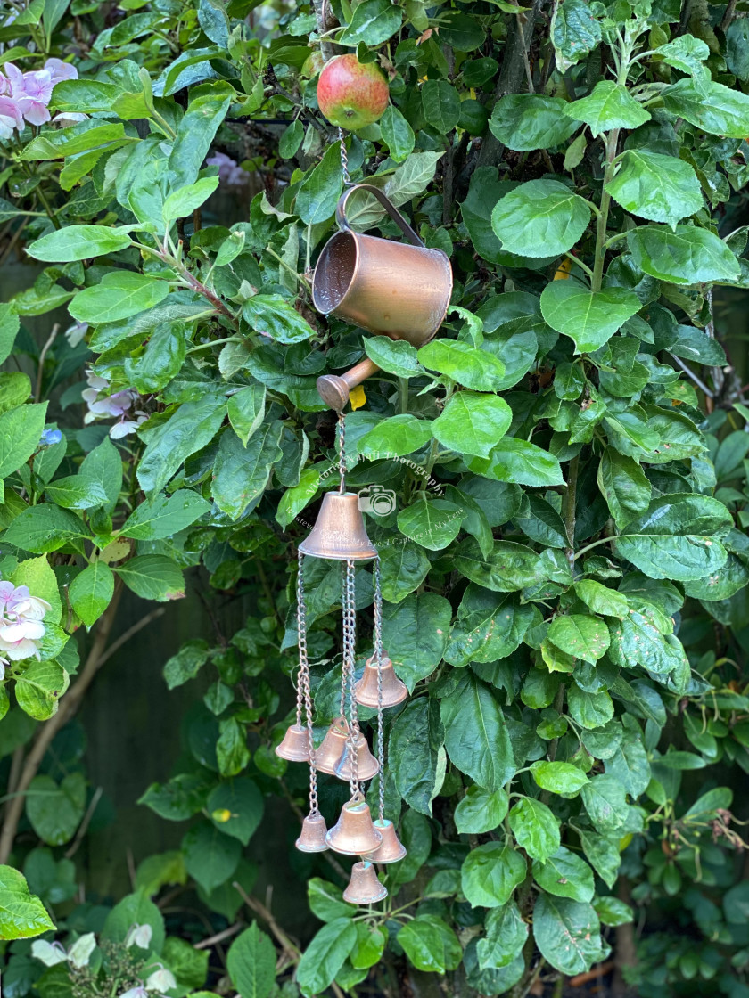 "Wind Chimes" stock image