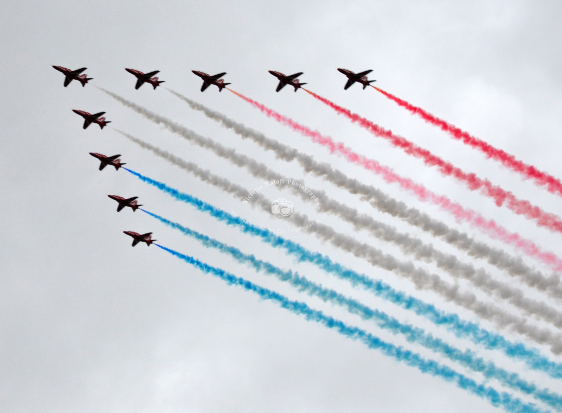 "The Red Arrows" stock image