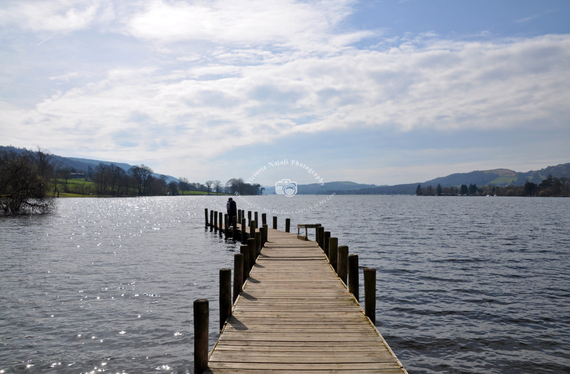 "Coniston Water" stock image