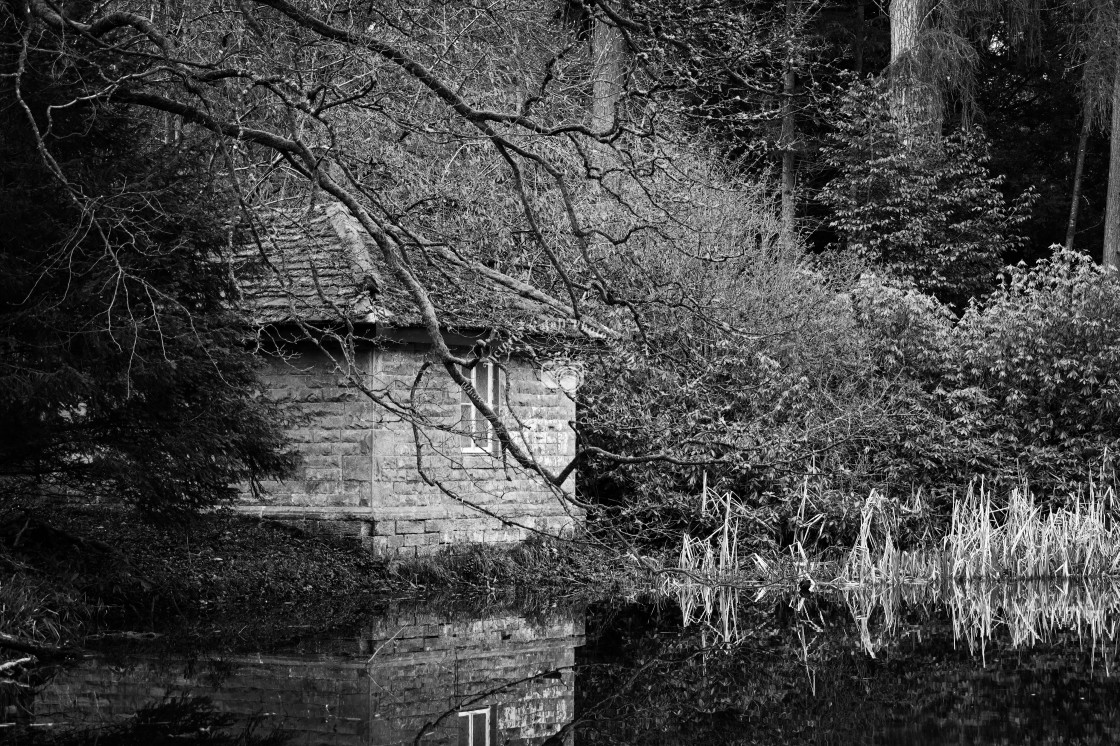 "The Boathouse" stock image