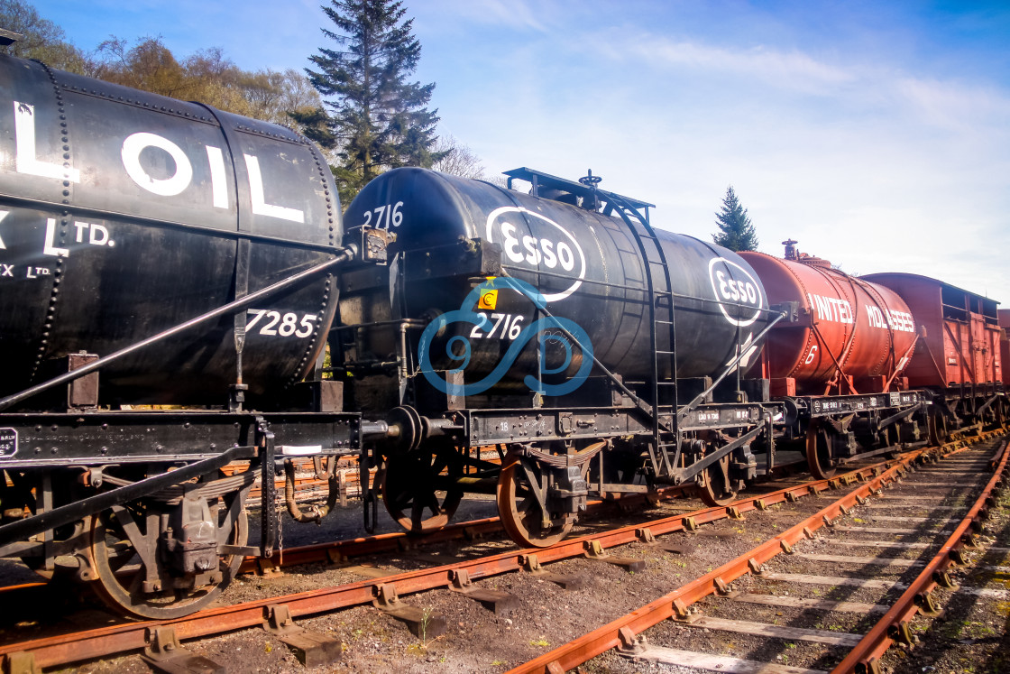 "Cargo Train" stock image