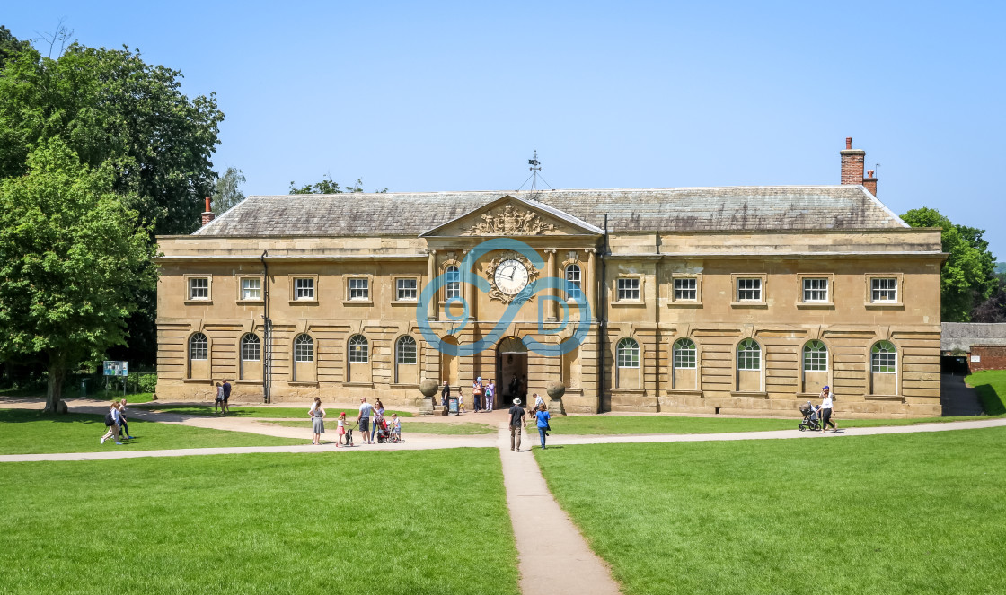 "The Old Stables, Wollaton Hall, Nottingham" stock image