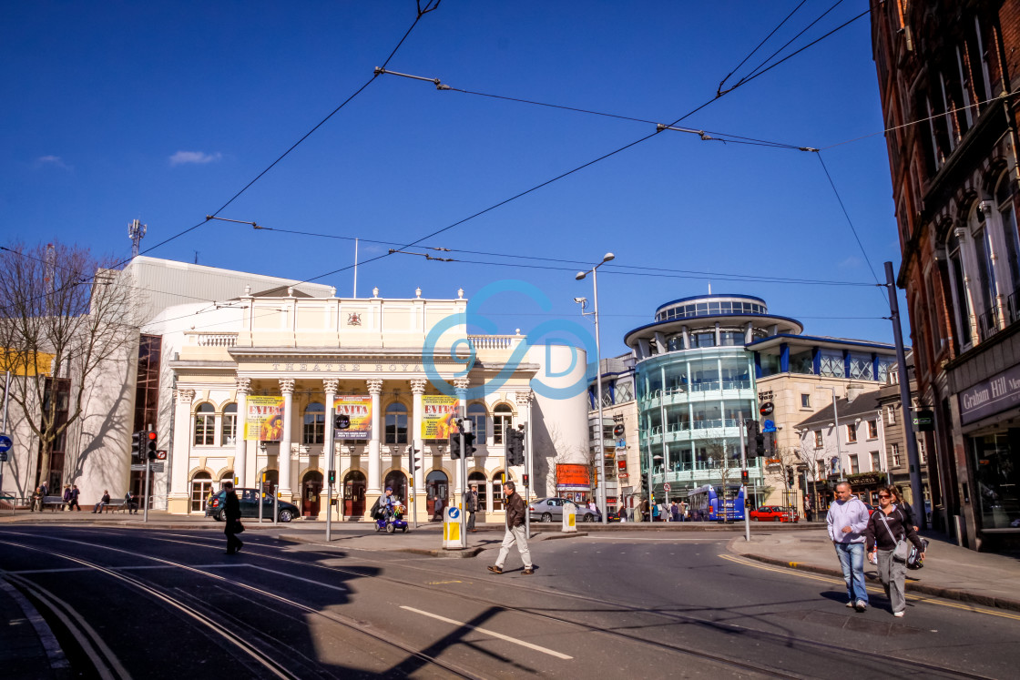 "Theatre Royal and The Corner House" stock image