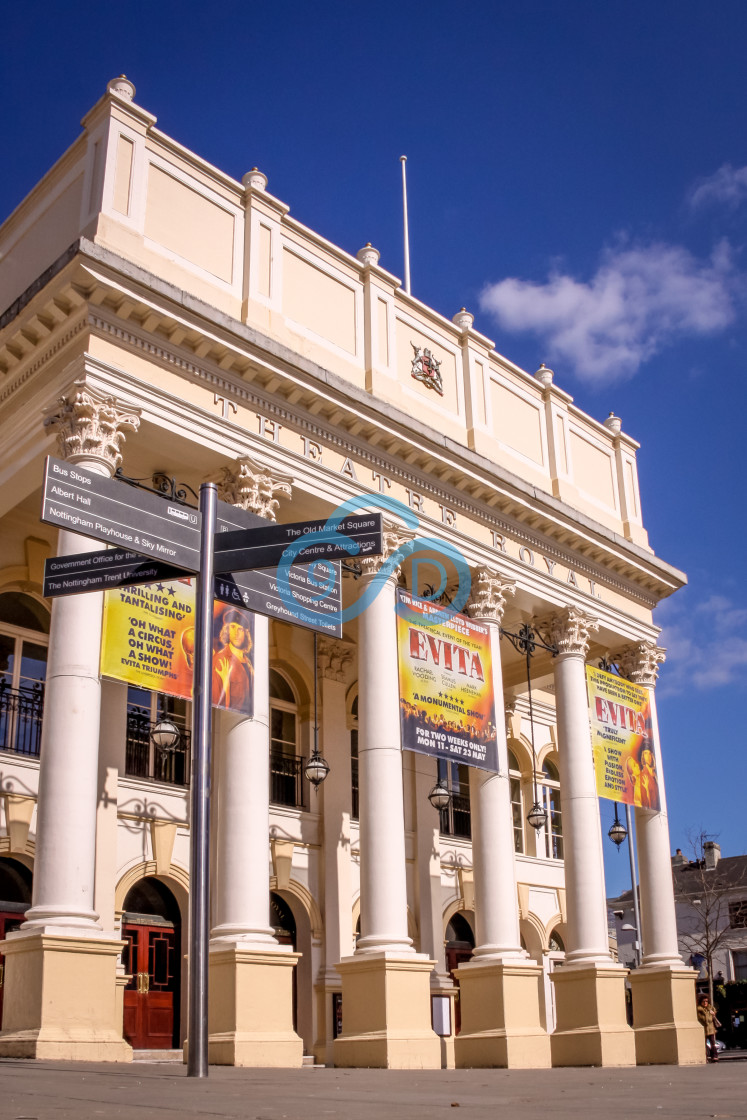 "Theatre Royal" stock image