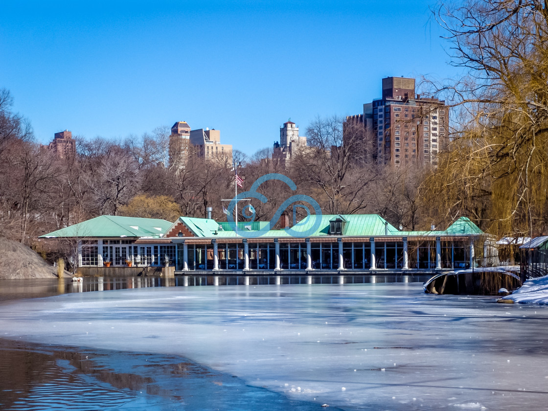 "Loeb Boathouse" stock image