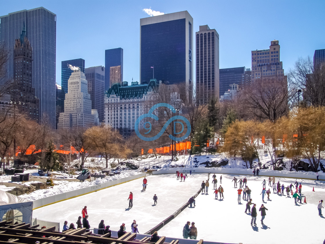 "Wollman Skating Rink" stock image