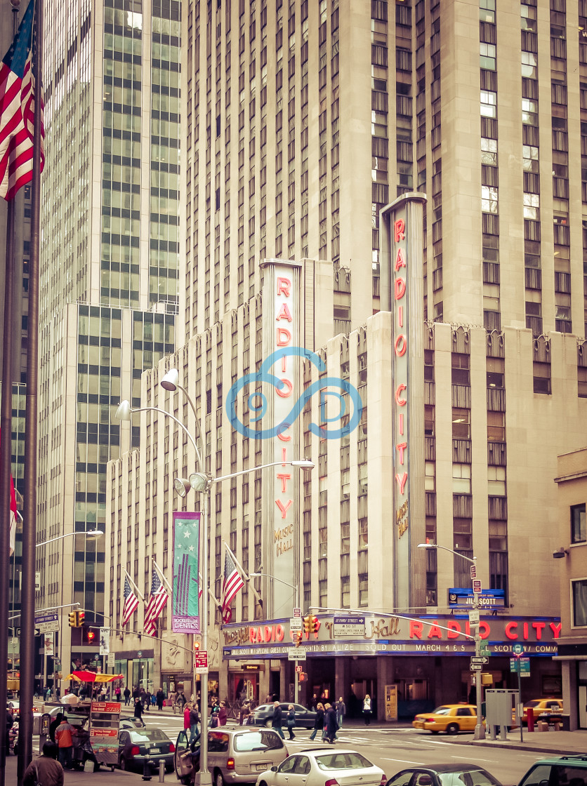 "Radio City Music Hall, New York" stock image