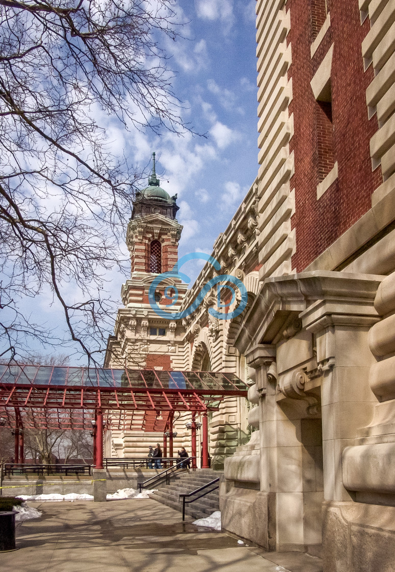 "Ellis Island National Museum of Immigration" stock image