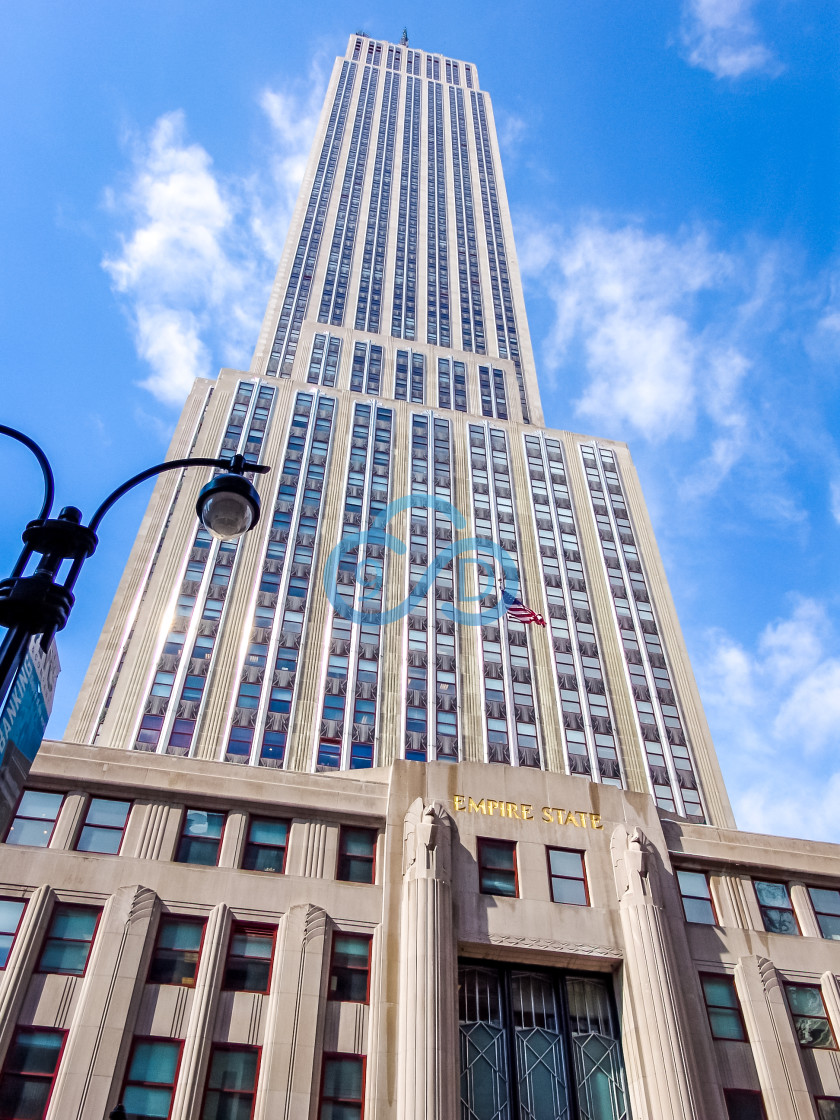 "The Empire State Building" stock image