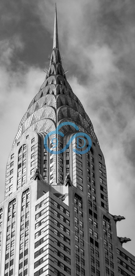 "The Chrysler Building" stock image