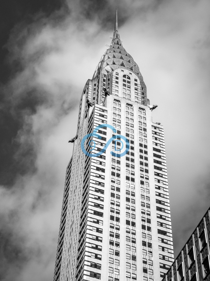 "The Chrysler Building" stock image