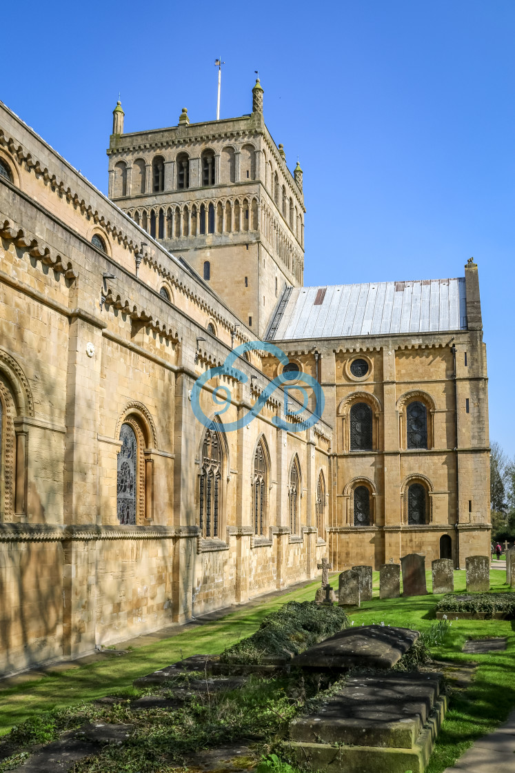 "Southwell Minster" stock image