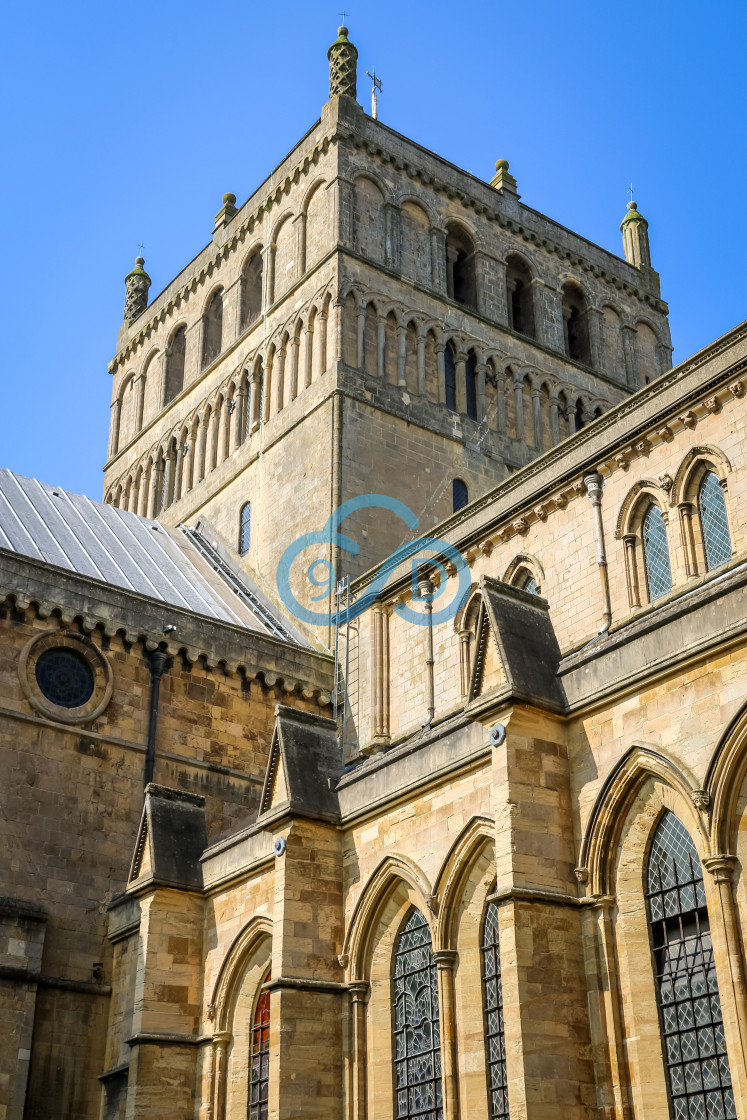 "Southwell Minster" stock image