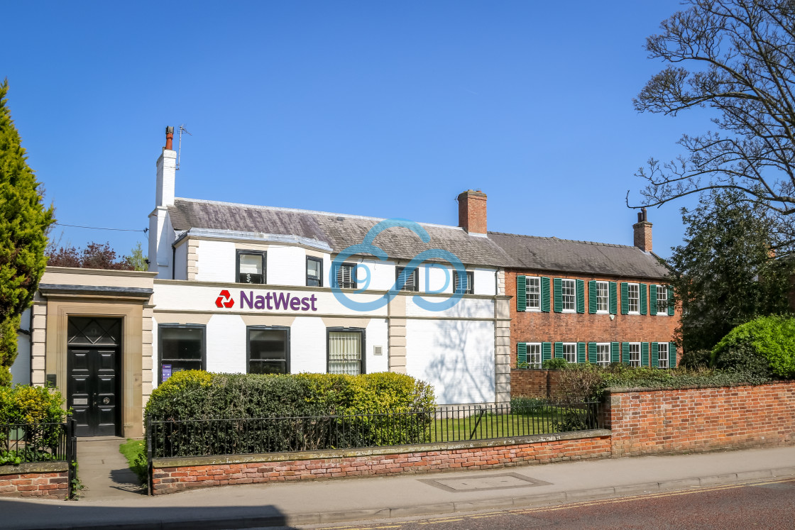 "Nat West Bank, Southwell" stock image