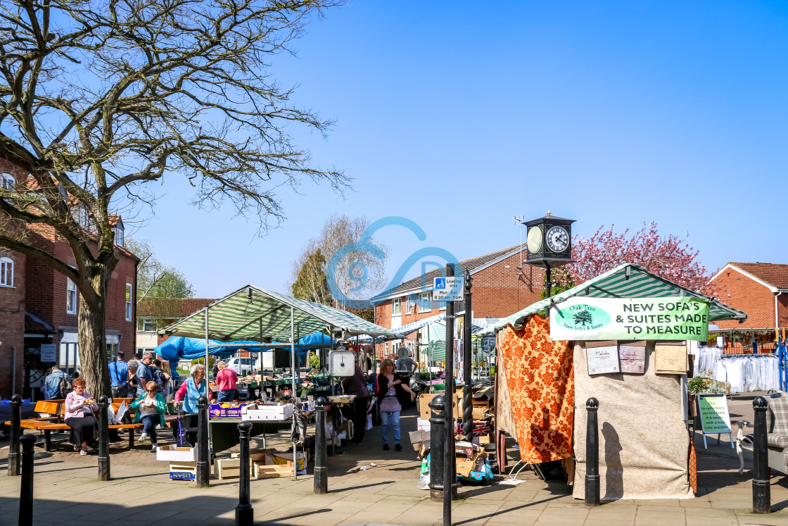 "Southwell Market" stock image