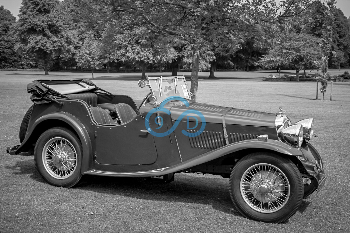 "1934 Wolseley Hornet Special" stock image