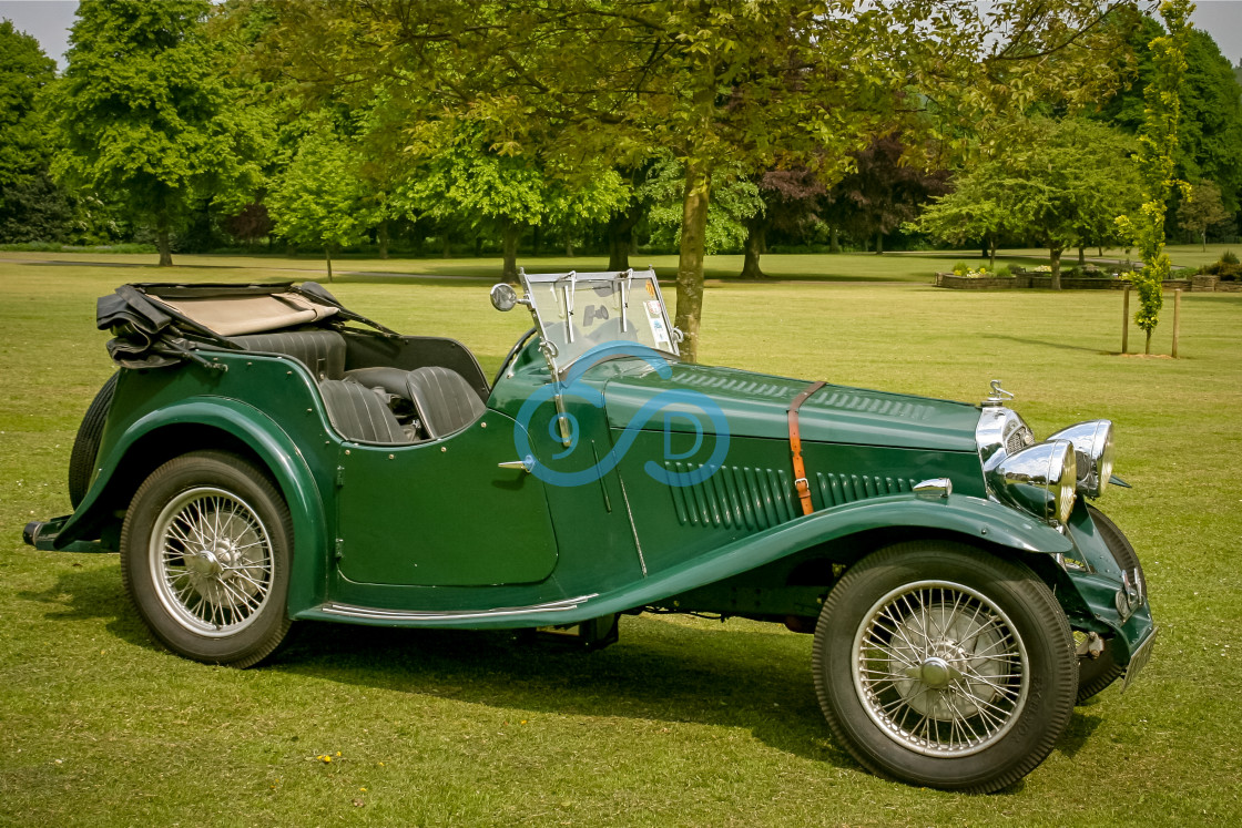 "1934 Wolseley Hornet Special" stock image