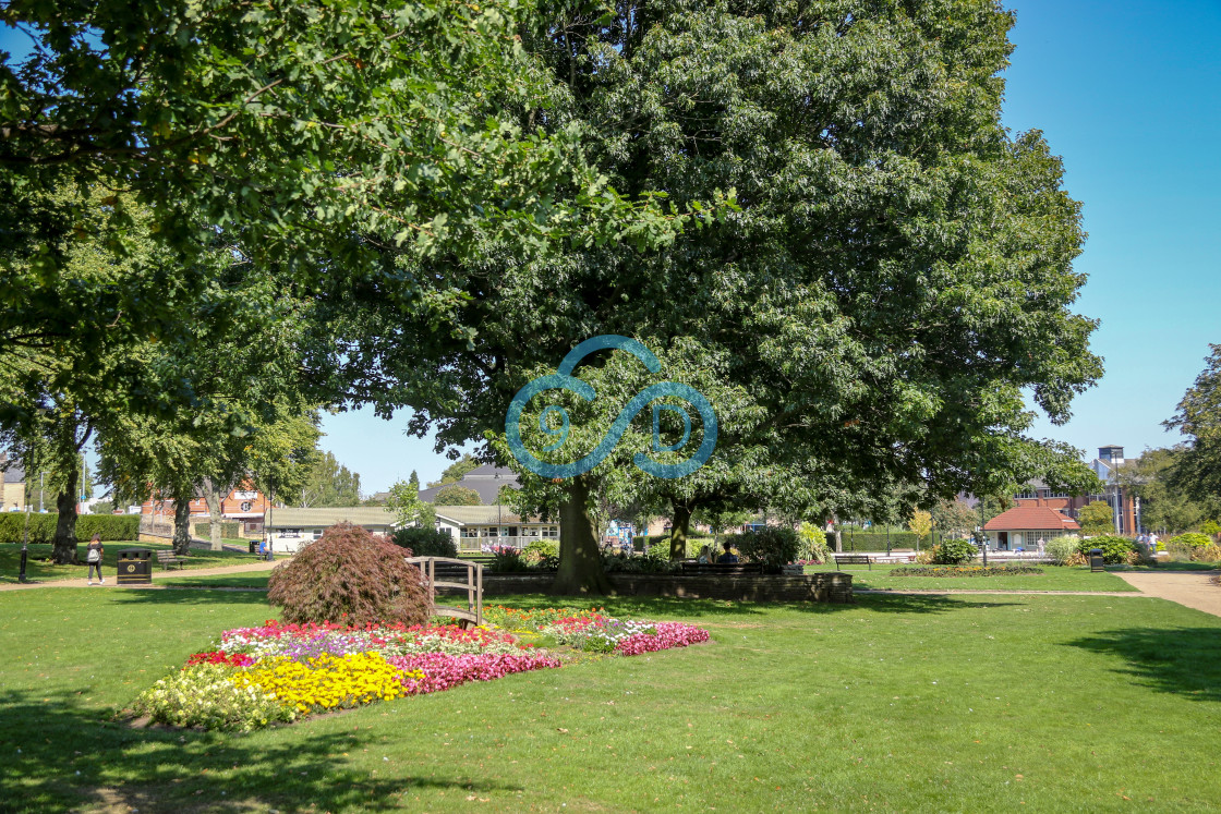 "Titchfield Park, Mansfield" stock image