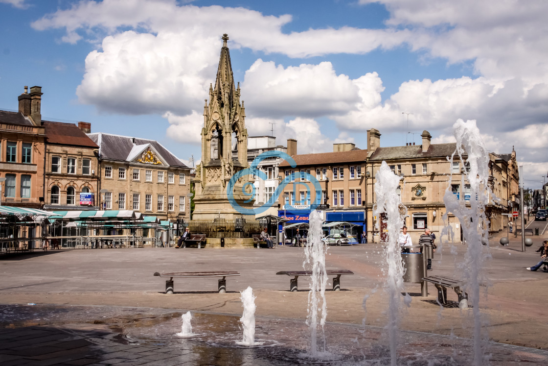 "Bentinck Memorial & Market Place" stock image