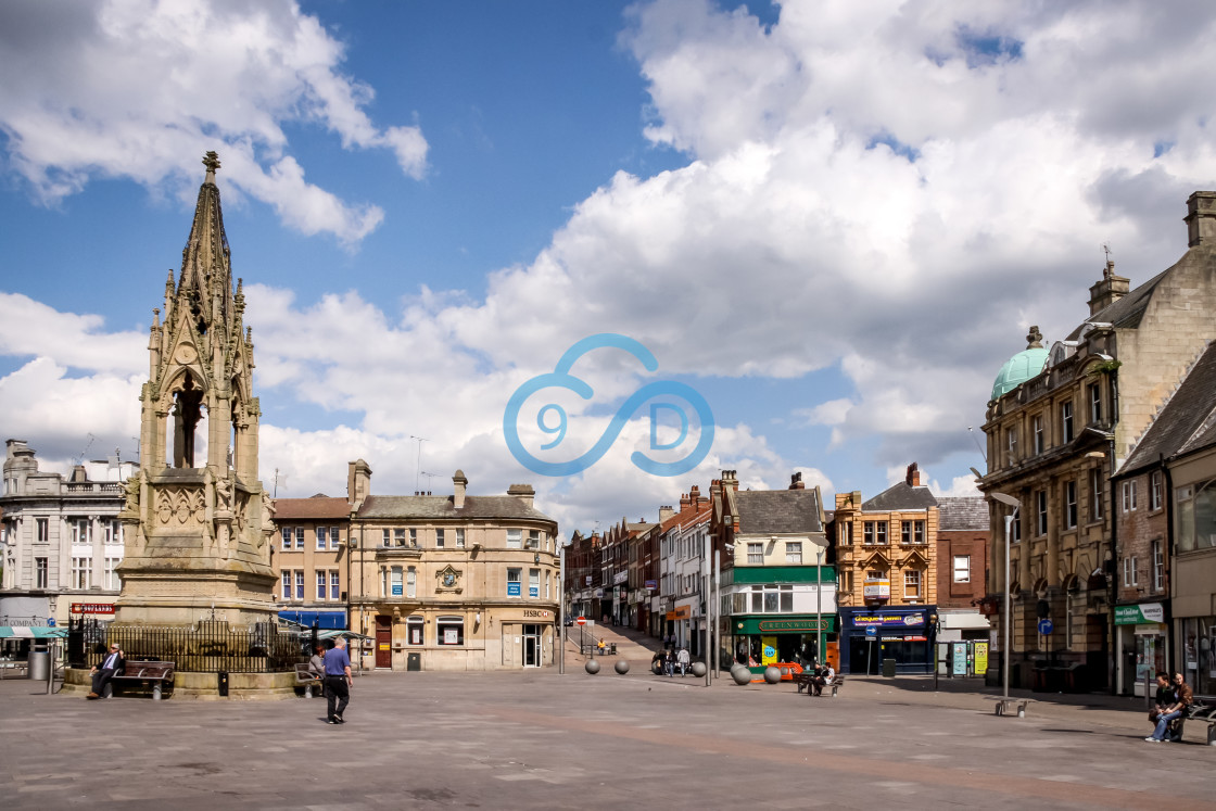 "Bentinck Memorial & Market Place" stock image