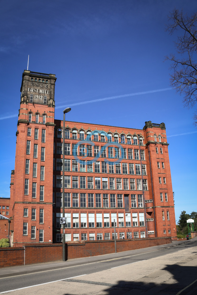 "Strutts North Mill, Belper" stock image