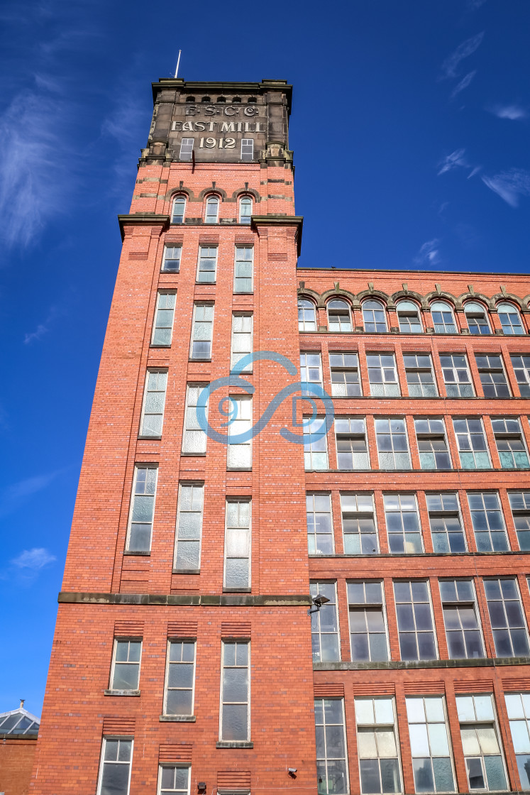 "Strutts North Mill, Belper" stock image