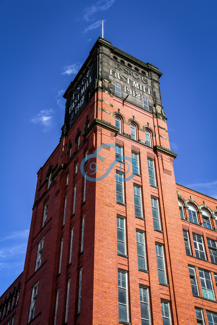 "Strutts North Mill, Belper" stock image