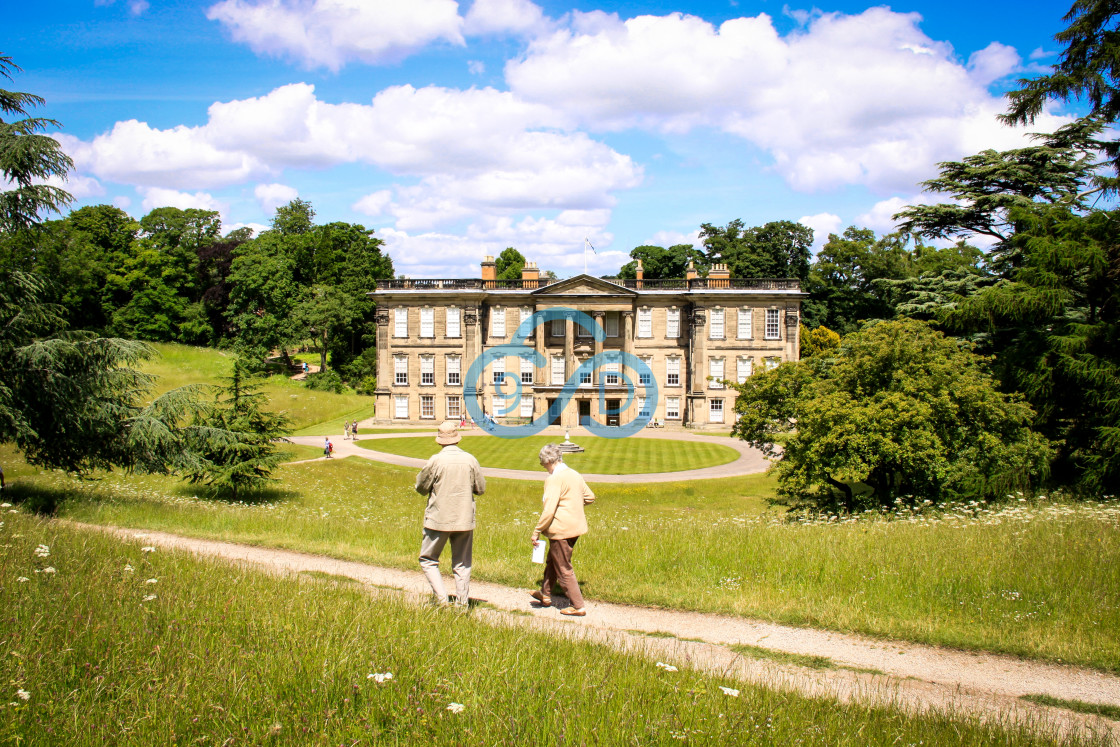 "Calke Abbey, Derbyshire" stock image