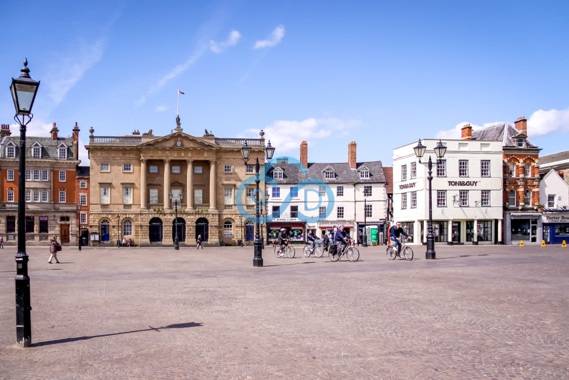 "Newark Market Square" stock image