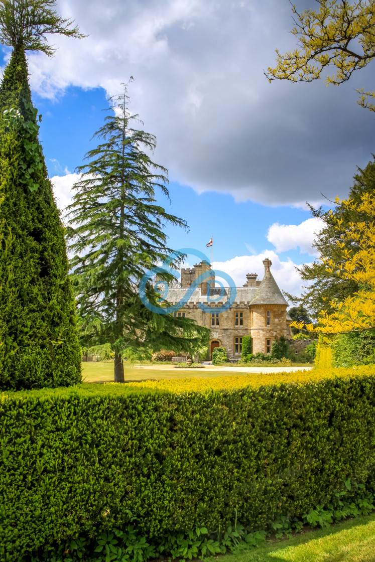 "Palace House, Beaulieu, Hampshire" stock image