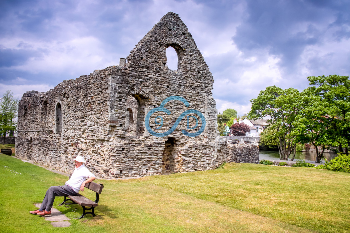 "The Constable's House, Christchurch, Dorset" stock image