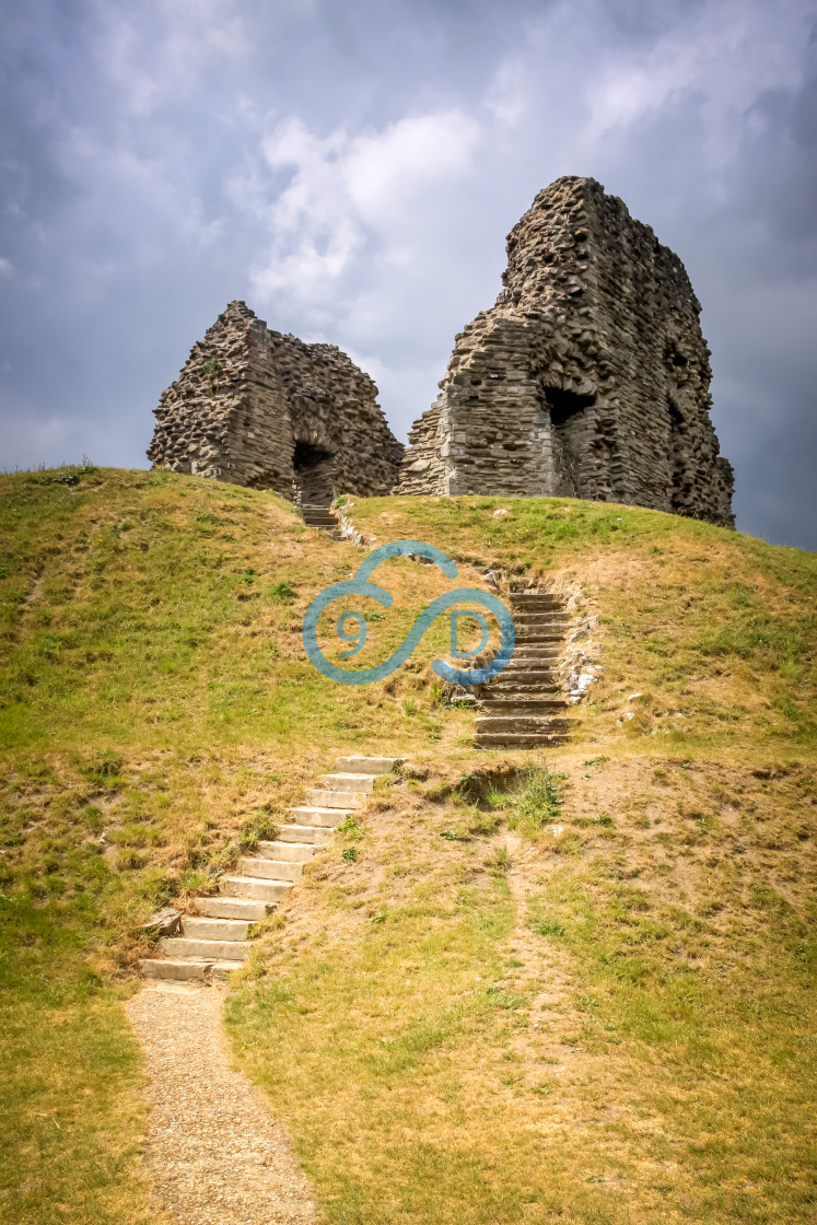 "Christchurch Castle, Dorset" stock image