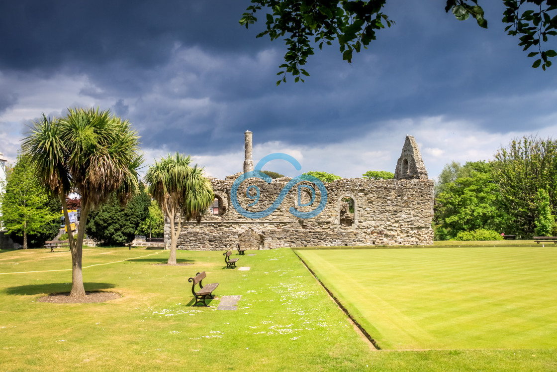 "The Constable's House, Christchurch, Dorset" stock image