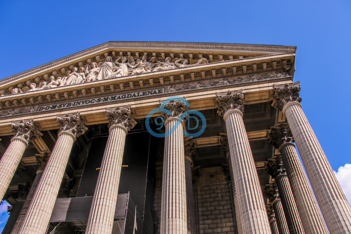 "La Madeleine Church, Paris" stock image