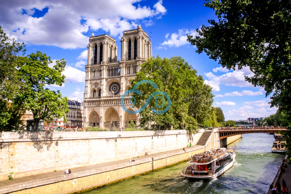 "Notre Dame Cathedral, Paris" stock image