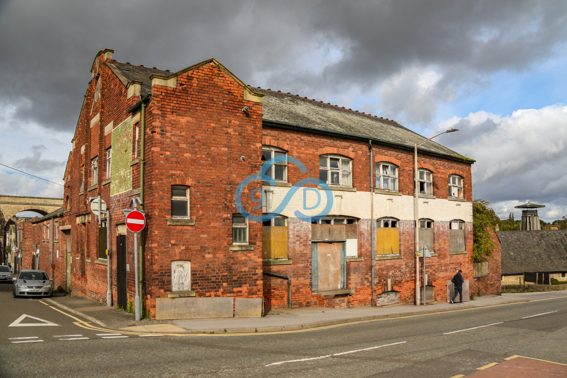 "Old Building, Mansfield" stock image