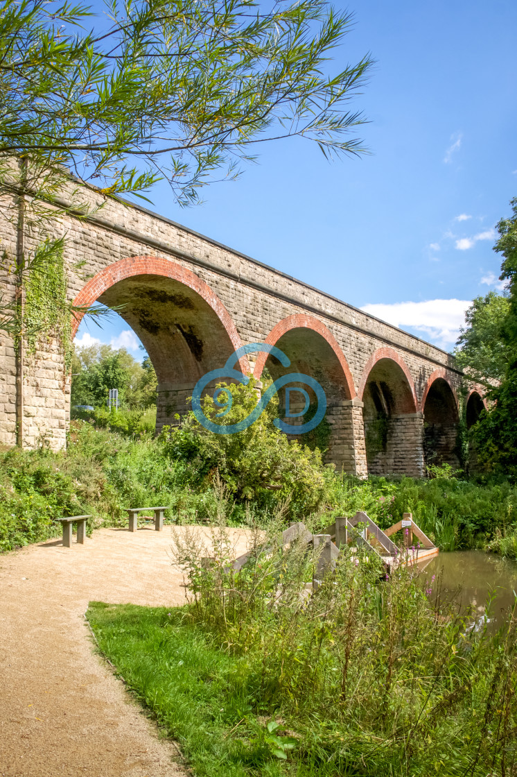 "Mansfield Viaduct" stock image