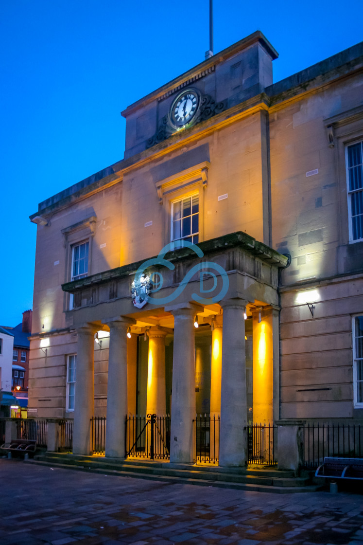 "Mansfield Town Hall" stock image