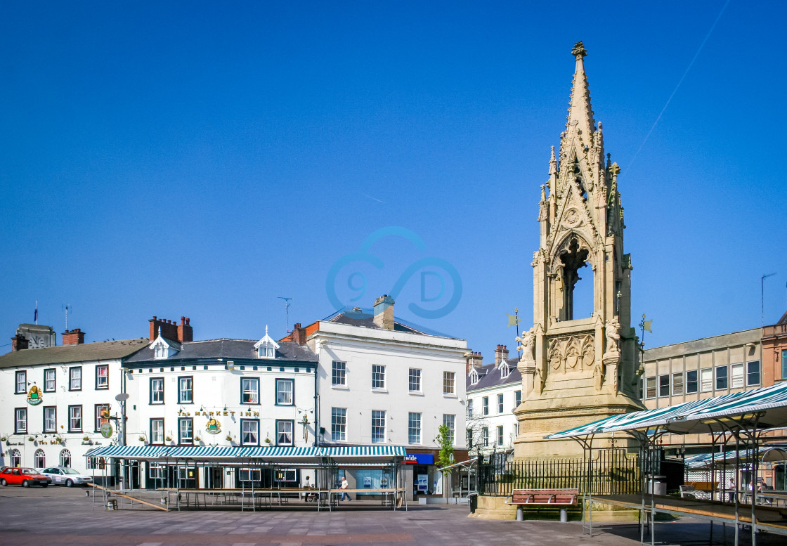 "Bentinck Memorial & Market Place" stock image