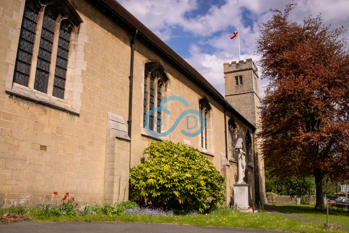 "St Mark's Church, Mansfield" stock image