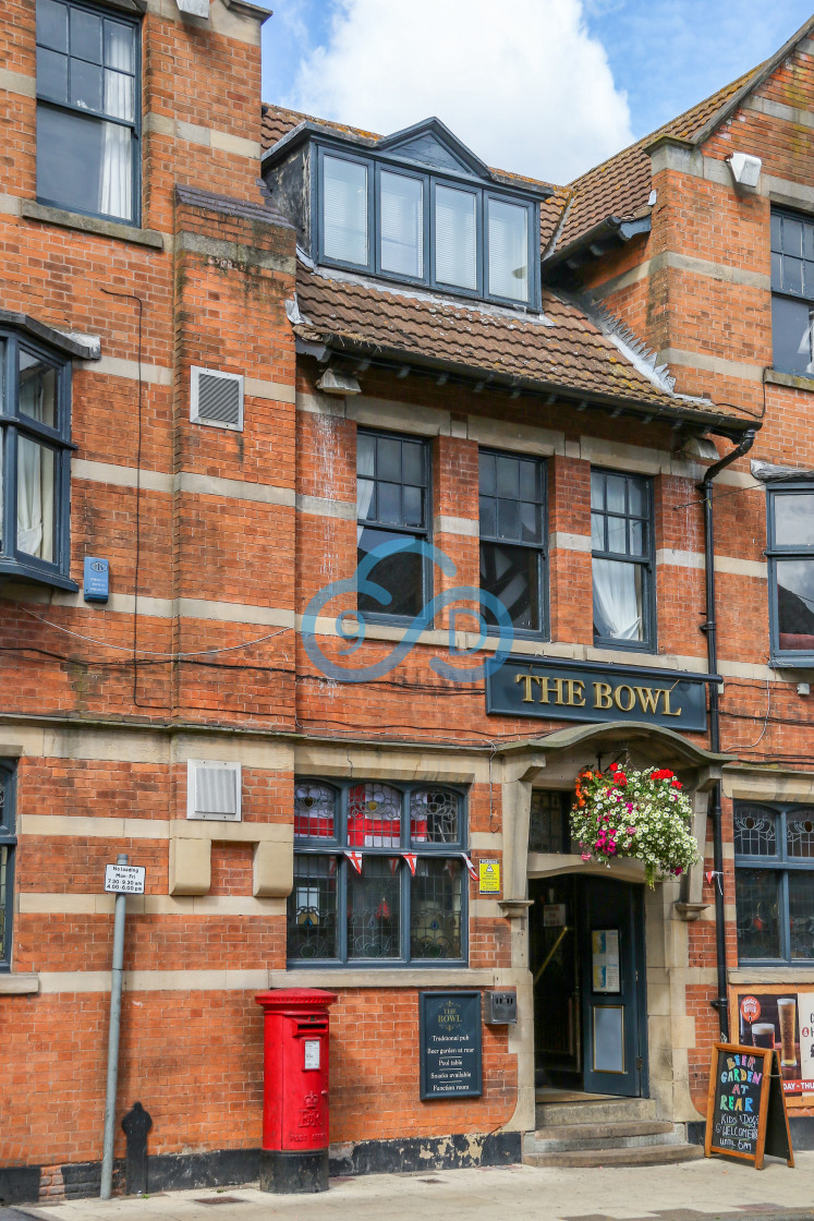 "The Bowl Public House, Mansfield" stock image