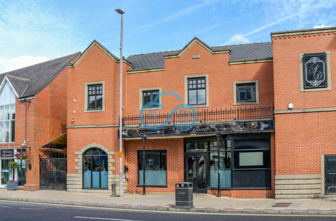 "After Dark Public House, Mansfield" stock image