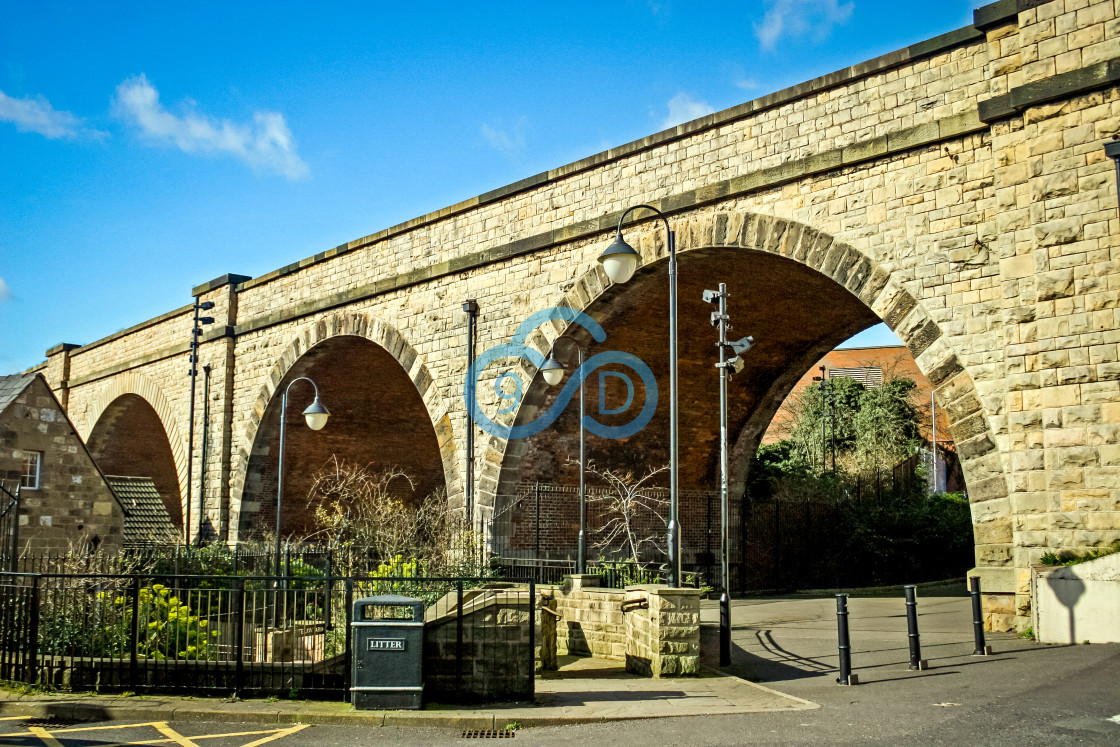 "Mansfield Viaduct" stock image