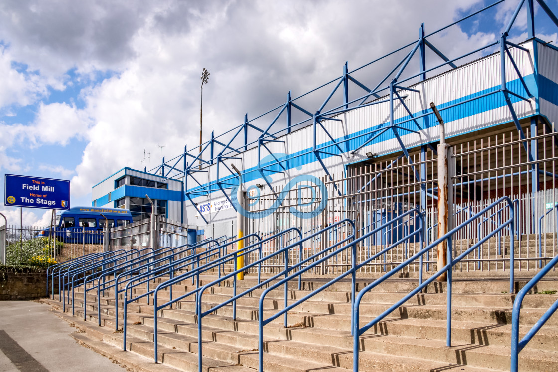 "Mansfield Town Football Club" stock image